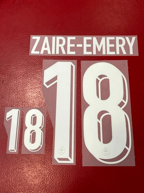 Flocage Officiel PSG Zaïre-Emery - Maillot Extérieur LDC 2023/2024 - Adulte