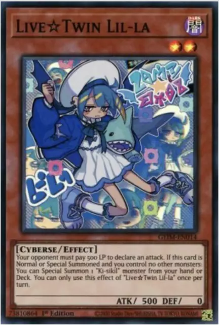 Yu-Gi-Oh! - Live Twin Lil-la - GEIM-EN014 - Super Rare - 1st Ed - NM/M -NEW