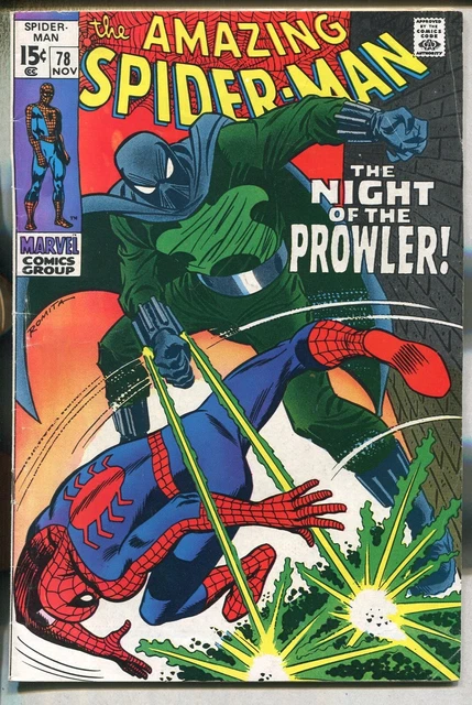 Amazing Spiderman 78 Fine Bronze Age Marvel Comics SA