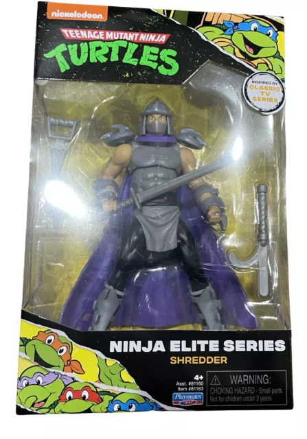 PLAYMATES TOYS TMNT “Shredder” Ninja Elite Series NEW!! SHIPS FAST W/ PROTECTION