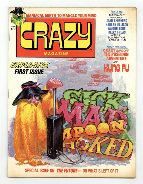 Crazy Magazine #1 VG 4.0 1973