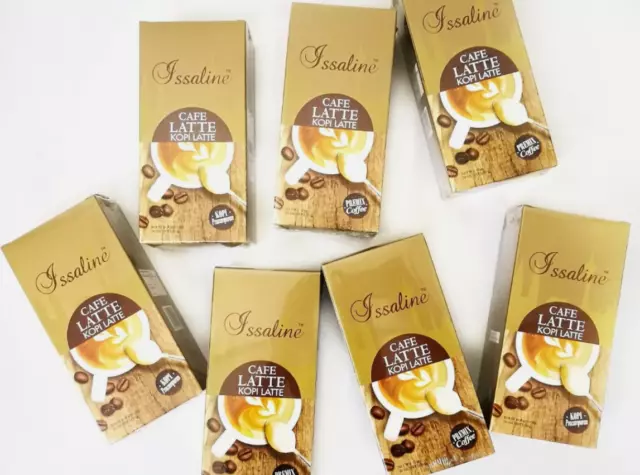 10 Boxes Issaline Gourmet Cafe Latte 100% Ganoderma Lucidum Fast Ship