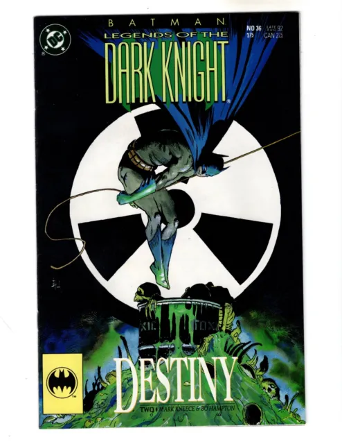 Batman Legends Of The Dark Knight #36 [Vf-Nm] Dc Comics 1992