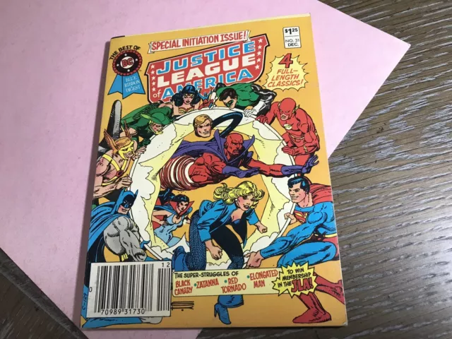 Justice League Of America Mini Comic Blue Ribbon Digest 1982 #31 Vol. 4