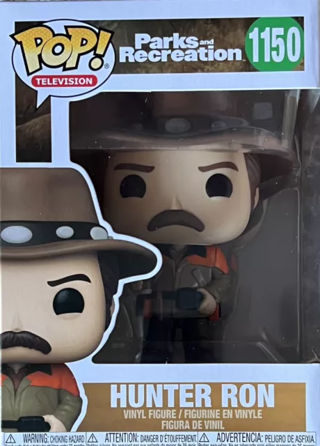 FUNKO Pop! Parks + Rec: Hunter Ron • #1150 w/Protector • Ships Free