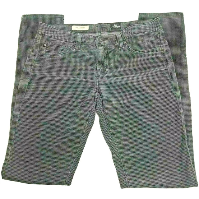 AG Adriano Goldschmeid Womens 25 Houndstooth Gray Black Skinny Legging Pants EUC AG Adriano Goldschmeid Womens 25 Houndstooth Gray Black Skinny Legging Pants EUC