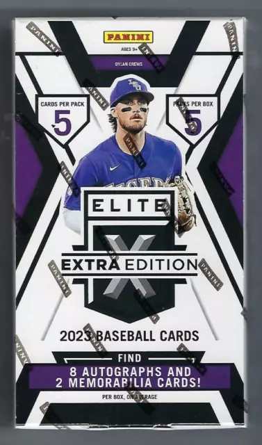 2023 Panini Elite Extra Edition Baseball Hobby Box