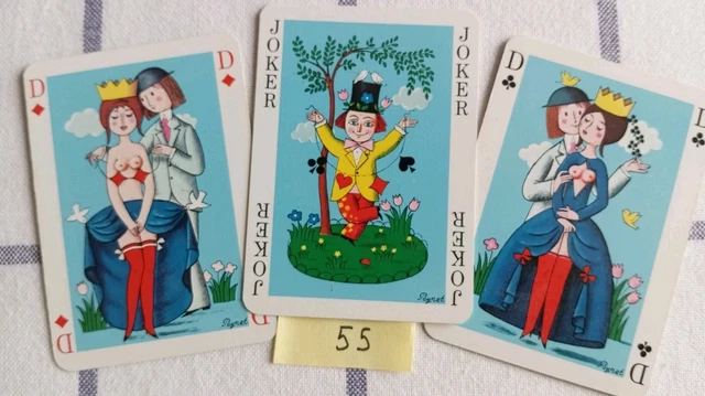 Jeu De Cartes érotique Vintage La Grivoise – Questions Réponses – Complet