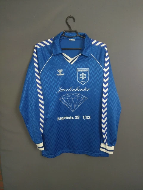 Makkabi Berlin Trikot Streichholz getragen Größe XXL Langarmshirt Hummel ig93