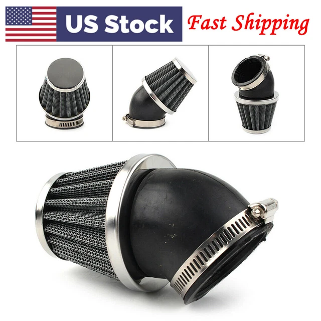 Motorcycle 50mm Air Cold Filter Cleaner Universal For Aprilia Harley Honda