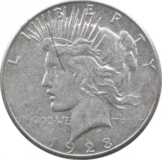 Better - 1923-S Peace Silver Dollar - 90% US Coin *127