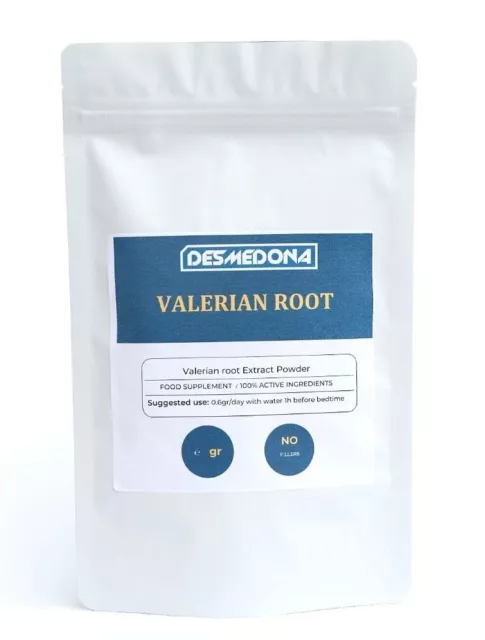 Valerian Root Extract Powder 6000mg/day -NO FILLERS (Valeriana officinalis)