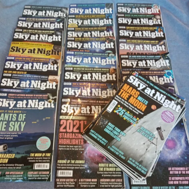 Sky at Night Magazine Bundle 38 Issues between April 2020 and July 2023