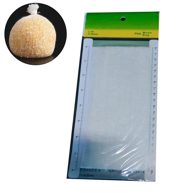 SACS PVA L(100x130mm) x20 PÊCHE DE LA CARPE SACS PVA L(100x130mm) x20 PÊCHE DE LA CARPE