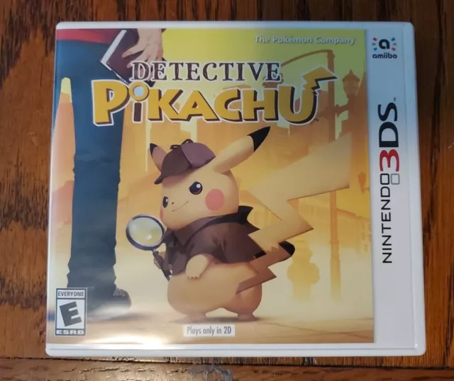 Detective Pikachu (Nintendo 3DS, 2018)