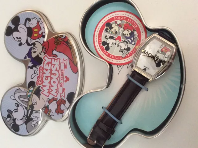 Montre Mickey Mouse collection 80e anniversaire