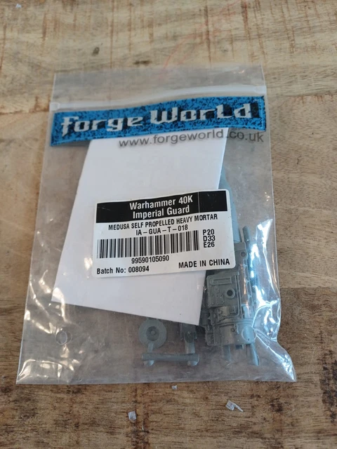 Warhammer 40k Forge World - Medusa Self Propelled Heavy Mortar - Astra Militarum - Neuf