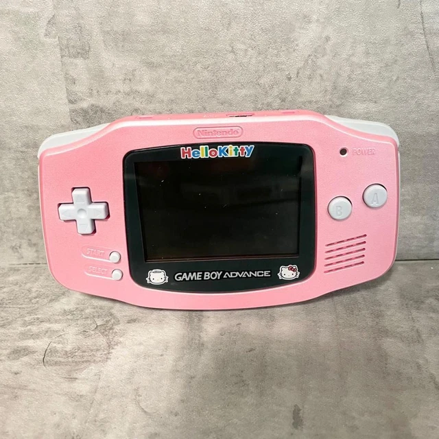 Nintendo Gameboy Advance Hello Kitty Console Boxed Tested Japan