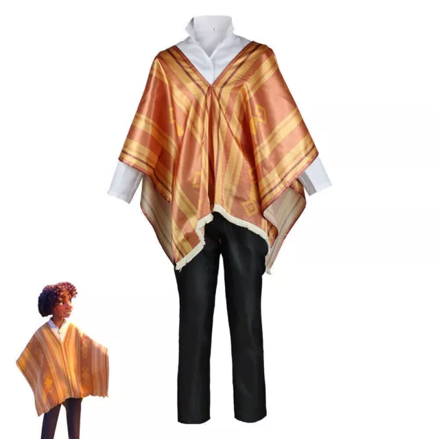 Encanto Camilo Shirt Cloak Pants Outfits Halloween Book Week Suit Cape Costume