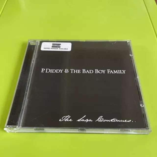 P. Diddy & The Bad Boy Family - The Saga Continues... CD 🔝 Sammlerstück 2001