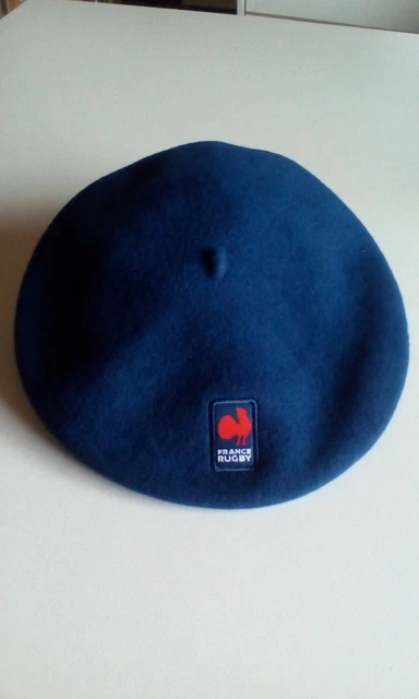 Béret France Rugby bleu adulte Taille unique Béret France Rugby bleu adulte Taille unique