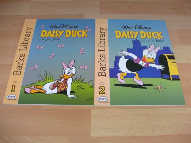 Barks Library  DAISY DUCK  1 + 2  Carl Barks  1.Auflage