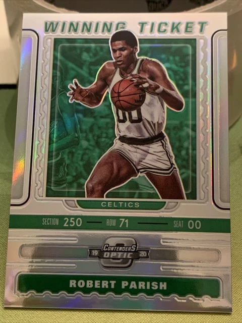 Robert Parish 2019-20 Panini Contenders Optic Winning Ticket Silver Prizm