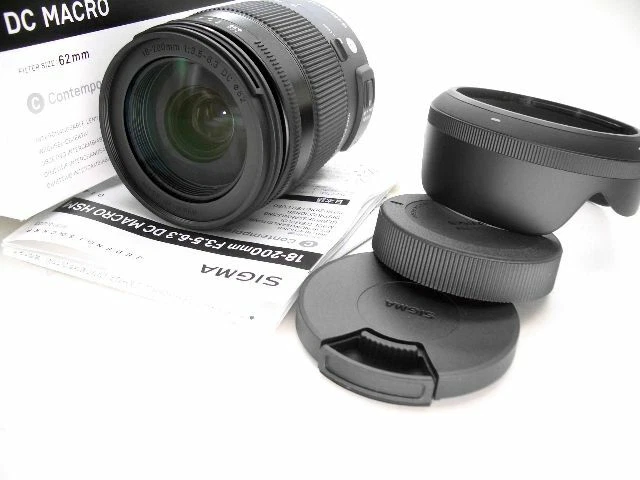 18-200mm Sigma C Contemporary HSM AF F3.5-6.3 Macro DC IF ASP Sony Alpha A-Mount