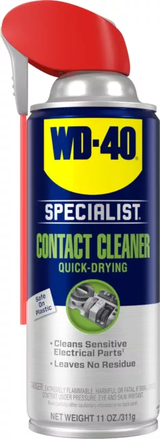 WD-40 Specialist Electrical Contact Cleaner, 11 oz