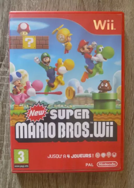 Jeu Wii New Super Mario Bros. Wii Complet