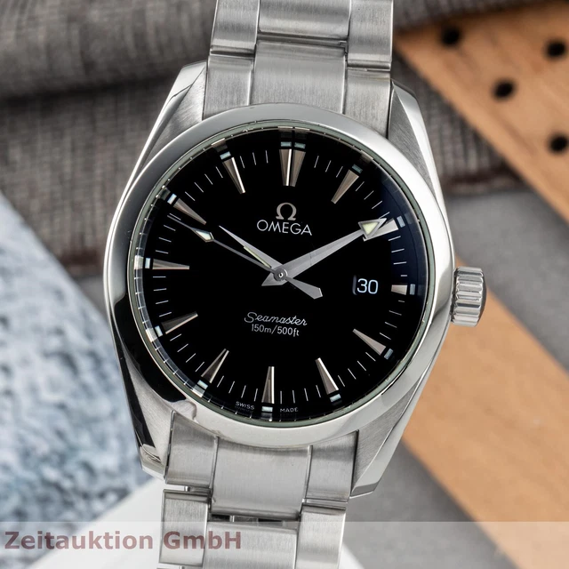 Omega Seamaster Aqua Terra 150M Edelstahl Herrenuhr ref. 2518.50.00 Papiere