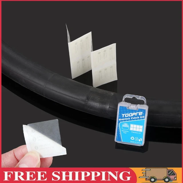 Bicycle Bike Tire Rubber Patch Piece Cycling Puncture Repair Tool Kits (01)