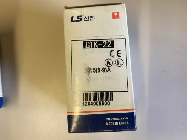 Thermal Relay LG Gtk-Mec 22 7,5 (6-9) A
