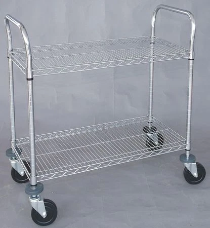 Zoro Select 1Ecj2 Wire High Cart,Heavy Duty,18X36x39 In