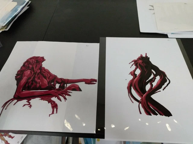 VAMPIRE HUNTER D animation cel lot set anime manga production art queen X1