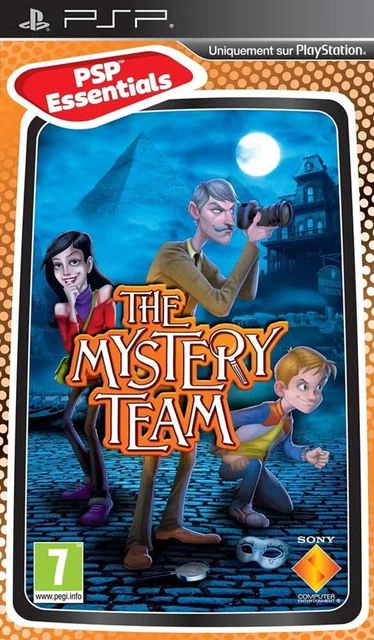 Jeu PSP - THE MYSTERY TEAM - Version Promo 'Not For Resale' (bon état)