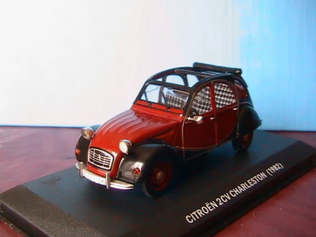 maquette 1.8 altaya Citroën 2cv Charleston
