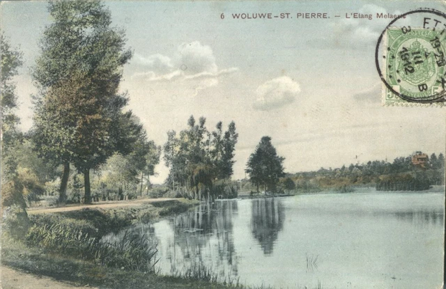 CPA AK Belgium Brussels Woluwe St Pierre L'étang Mellaerts