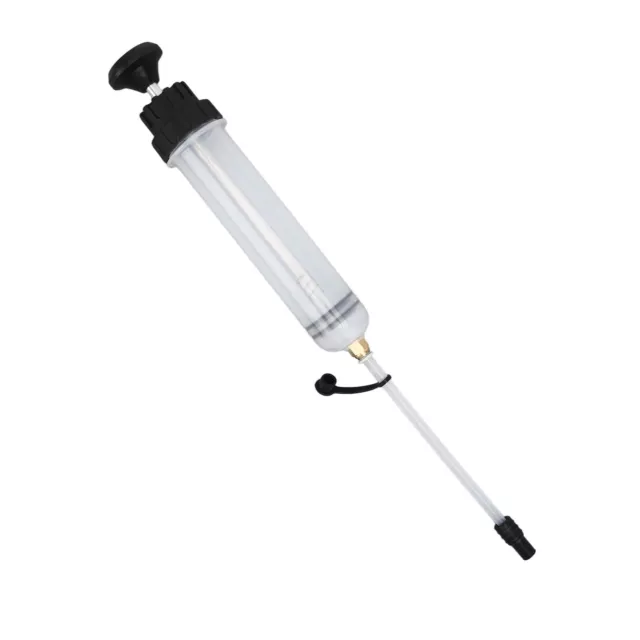 *‧ 200cc Fluid Extractor Manual Oil Extractor Syringe Pump Suction Vacuum Car