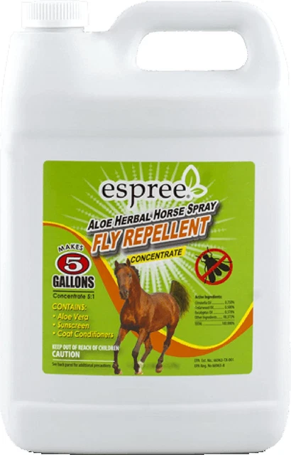 Aloe Horse Spray | Fly Repellent with Aloe Sunscreen and Coat Conditio...