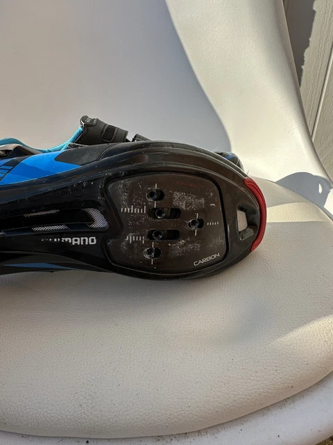 SHIMANO R107 SPD-SL - ROAD CYCLING SHOES - MENS - Size 43 3