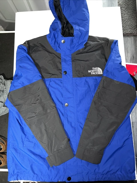 Giacca The North Face Cappotto Blu Nero Taglia Large L Uomo HYVENT