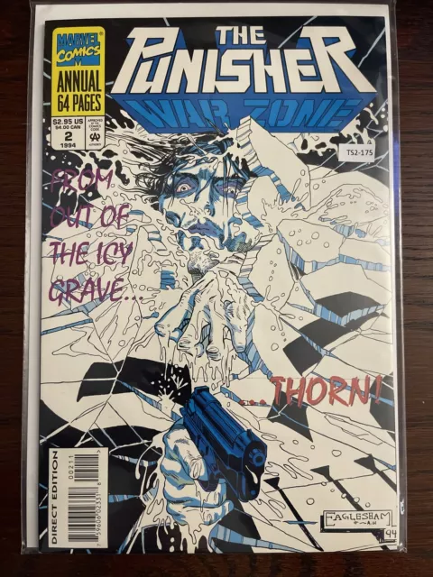 The Punisher War Zone Annual #2 Marvel Comic Book High Grade Ts2-175