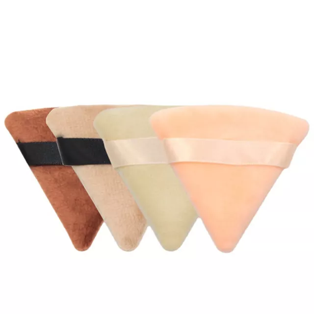 2pcs Mini Cosmetic Puff Triangle Make Up Tool MakeUp Cotton Sponge Powders PufEL