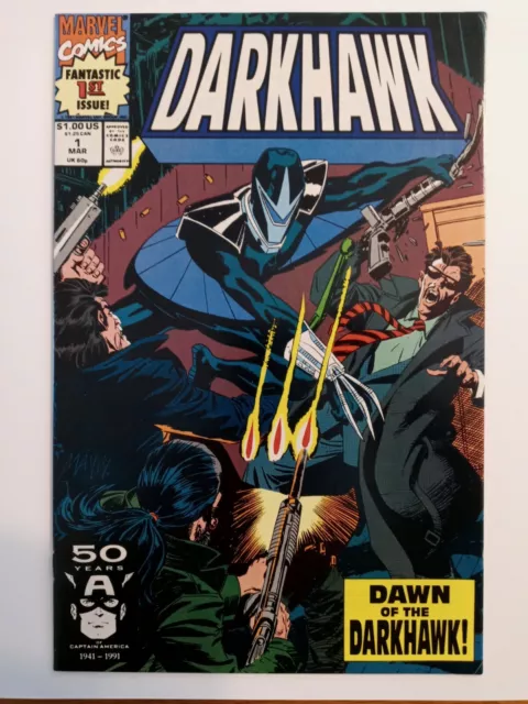 Darkhawk # 1 Marvel Comics 1991 Key 1st Appearance MCU Hot Guardians of Galaxy 3