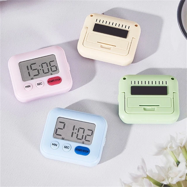 Timer da cucina 60 minuti con conto alla rovescia del suono da 80 dB, timer manuale per cottura a vapore, 1 pezzo, accessori da cucina