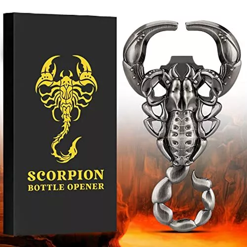 LULLEA Décapsuleur de Bière de Scorpion Idee Cadeau Original Anniversaire Hom...