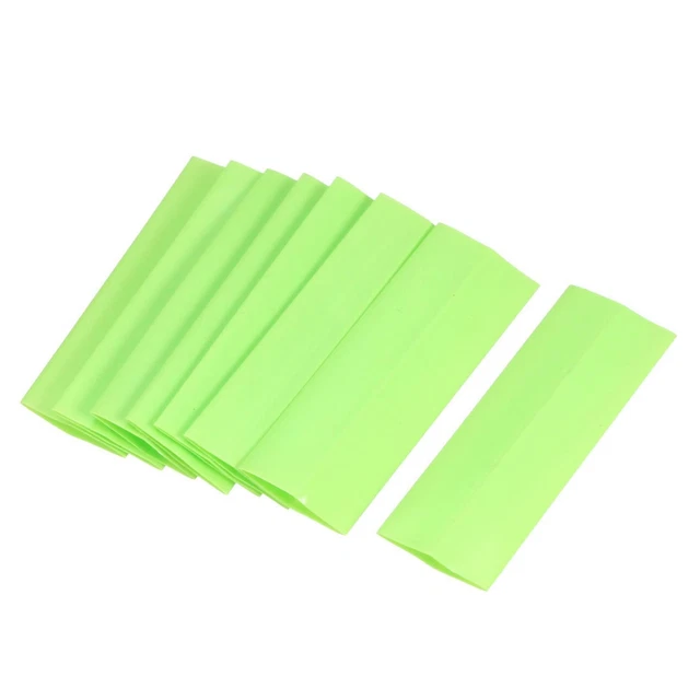 PVC Tubo termoretraibile 17mm AAA pellicola restringibile 48mm verde 50pz