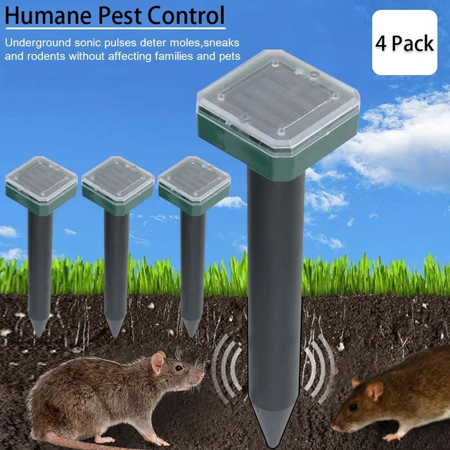 4/8/12 Solar Maulwurfschreck Wühlmausschreck Maulwurf - Foto 5