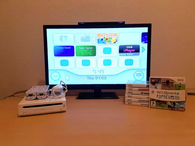 NINTENDO WII BUNDLE With Controllers and Games £39.00 - PicClick UK